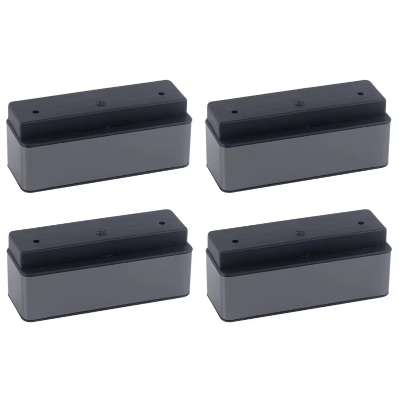 4Pcs/Set Furniture Sofa Legs ,For Coffee Table TV Cabinet Bed Support Feet Plastic Furniture Accessories