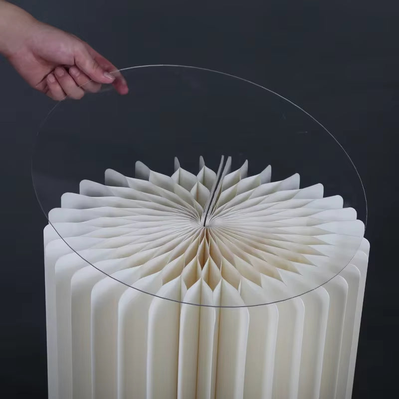 Folding Cylindrical Birthday Decoration Ornaments Background Party Decoration Wedding Home Decoration Dessert Table Cake Stand