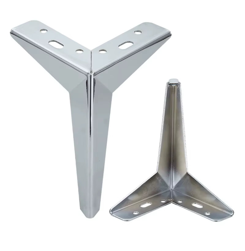 4Pcs Furniture Table Legs Metal Rhombus Sofa Legs Chair Legs Cupboard Cabinet Feet Height 10/13/15/17CM Furniture Leg