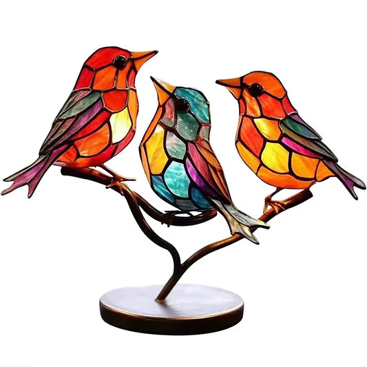 Acrylic Birds Home Decorations Simulation Birds Desktop Decorations Living Room Bedroom Decorations