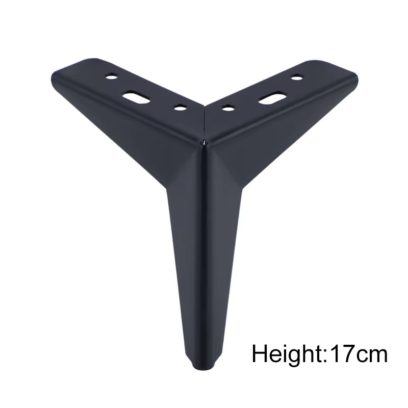 4Pcs Furniture Table Legs Metal Rhombus Sofa Legs Chair Legs Cupboard Cabinet Feet Height 10/13/15/17CM Furniture Leg