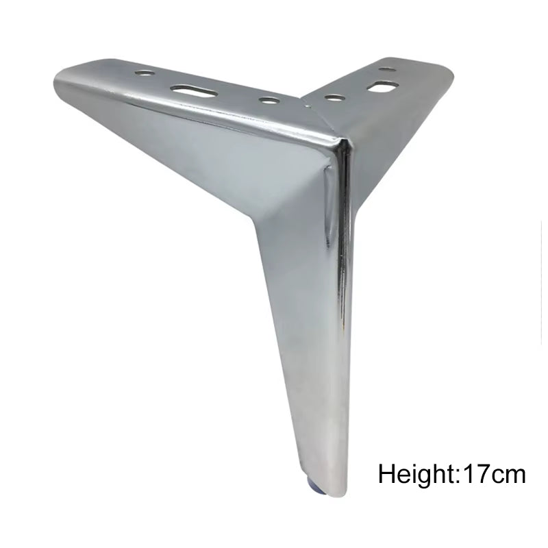 4Pcs Furniture Table Legs Metal Rhombus Sofa Legs Chair Legs Cupboard Cabinet Feet Height 10/13/15/17CM Furniture Leg